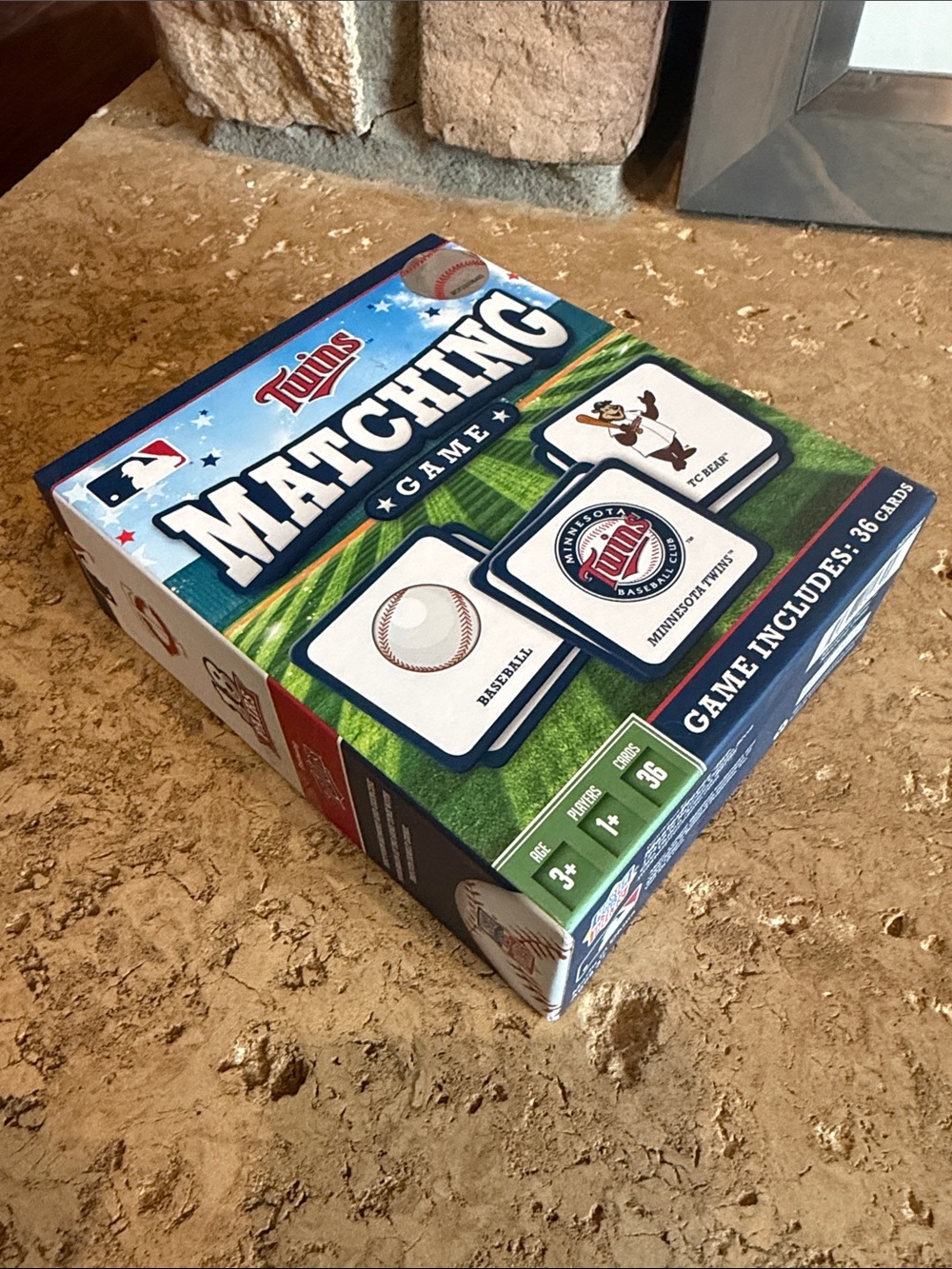 NIB MLB Twins Matching Game - Perfect Game to play with the Kids